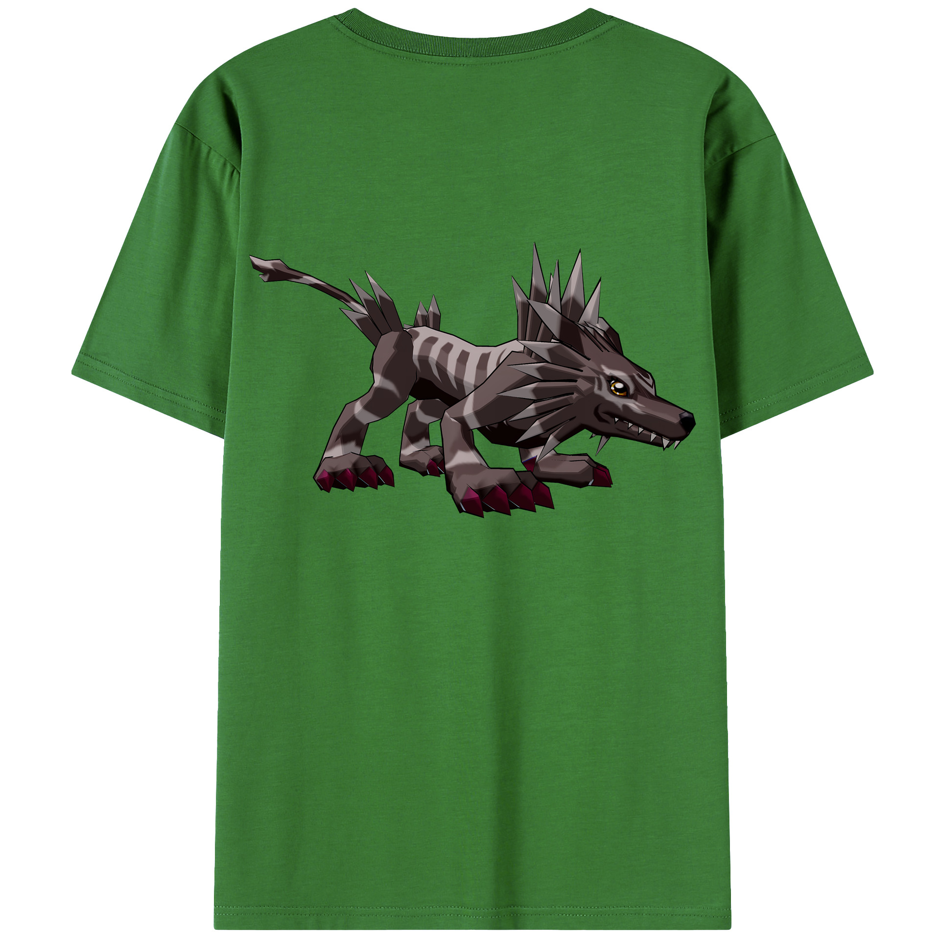 （画像用） Digimon デジタルモンスター/デジモン レディース半袖Tシャツ(バックプリント)